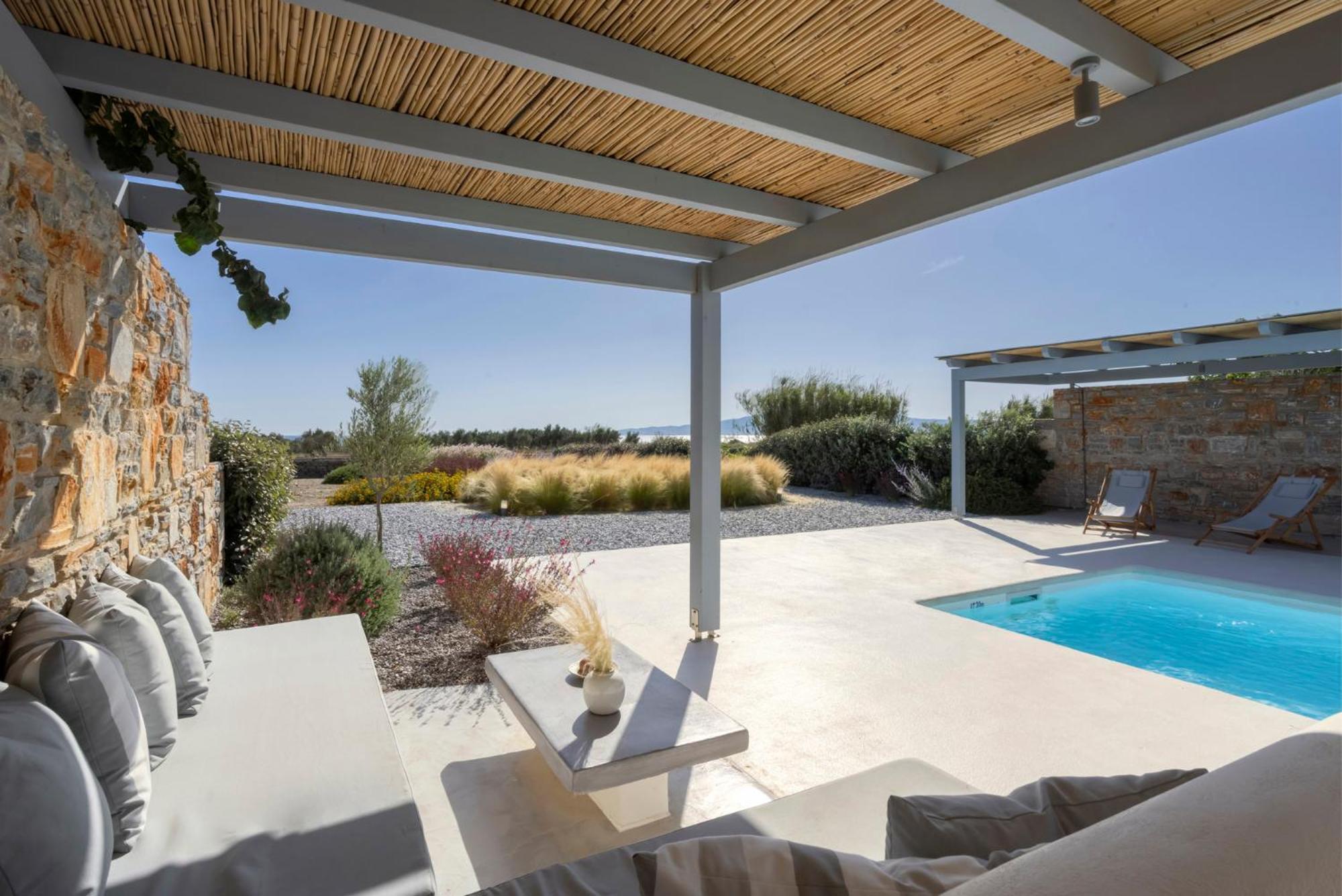 Villa Dione, Private Pool & Seaview By Naxos Dunes Kastraki  Exterior photo
